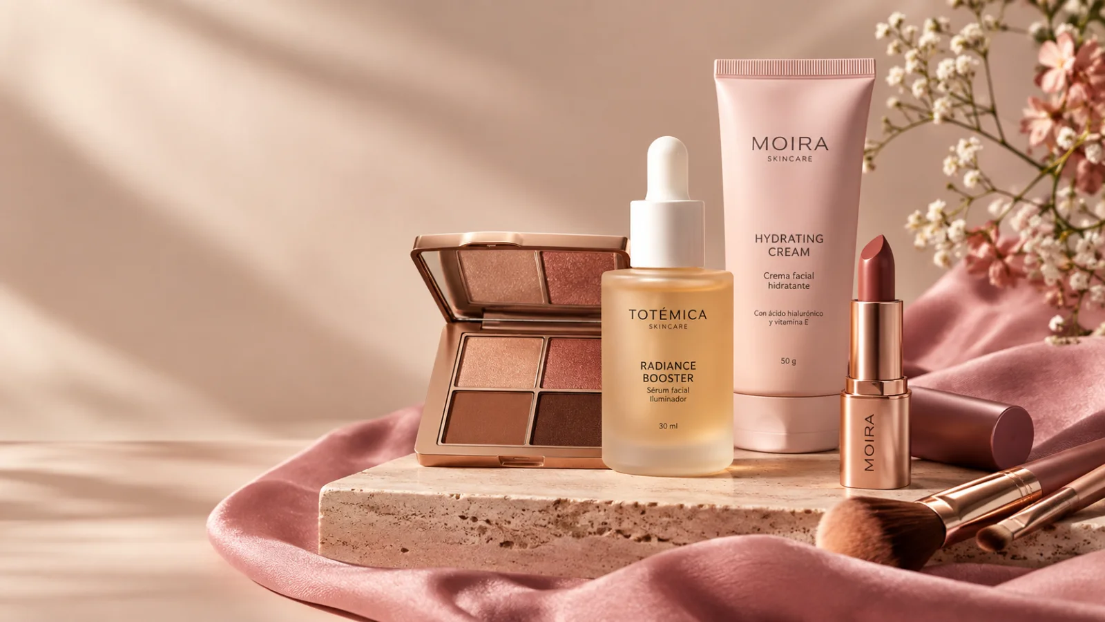 Productos de maquillaje y cuidado facial de CRESA
