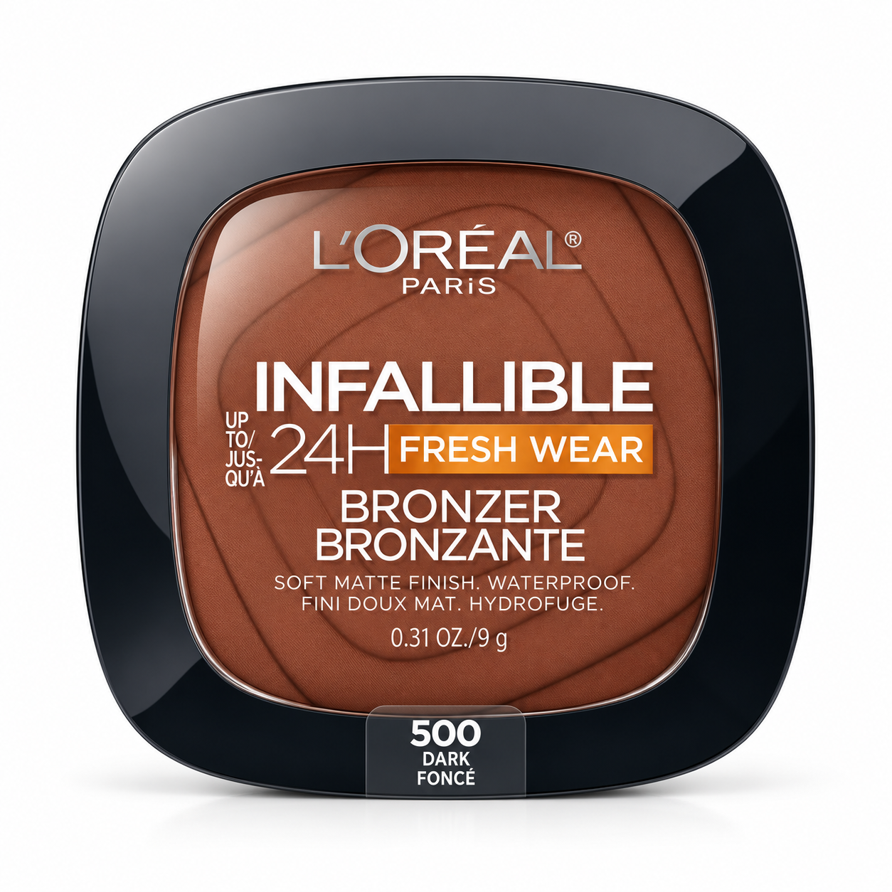 L'Oréal Infallible Up to 24H Fresh Wear Soft Matte Bronzer 500 Dark