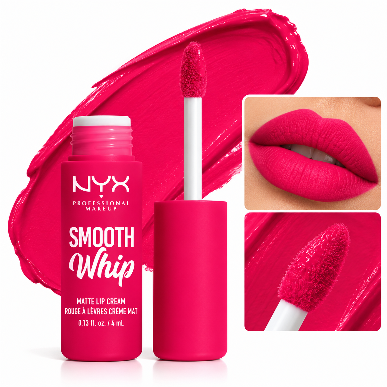 Labial Líquido NYX Smooth Whip Matte Lip Cream Pillow Fight WMLC10
