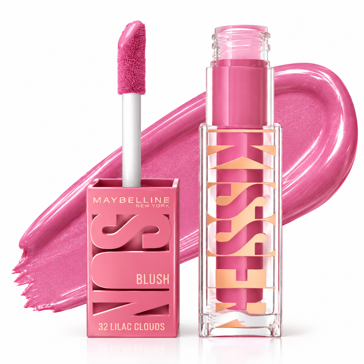 Rubor Líquido, Maybelline Sunkisser - 32 Lilac Clouds