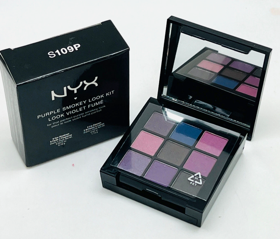 Kit de Sombras NYX Purple Smokey Look-S109P