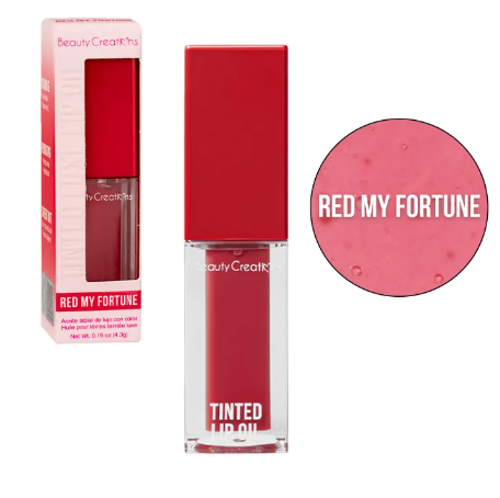 Aceite labia - Tinted Lip Oil Red My Fortune